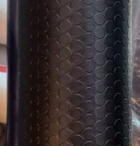 Piso Vinílico Anti Deslizante Tipo Toperol Negro 1.5 de ancho